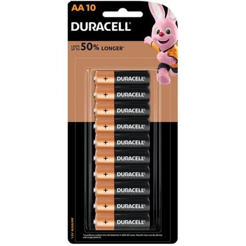 Duracell Coppertop Alkaline AA Battery Pack of 10 [2545239] Carousel 1