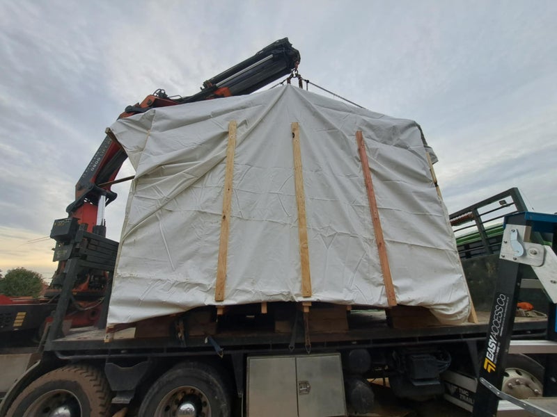 Heavy Duty PVC Tarpaulin 15 x 9m Waterproof Tarp Extra Large image 7