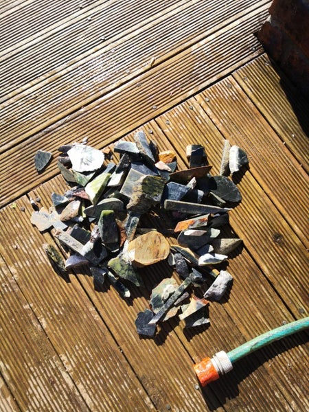 Pounamu greenstone bits and bobs offcuts and more 2.3 kgs $1 reserve Carousel 2