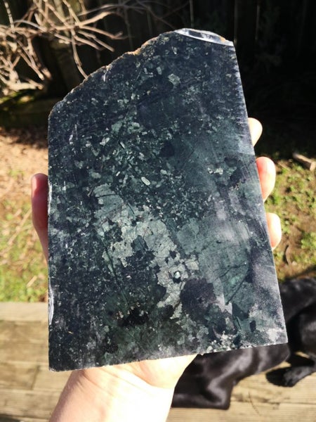 $1 reserve Pounamu greenstone big carving slab Carousel 1