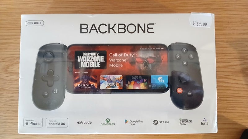 Backbone One (2nd Generation) USB-C iPhone Android Mobile Phone Game Controller Carousel 1