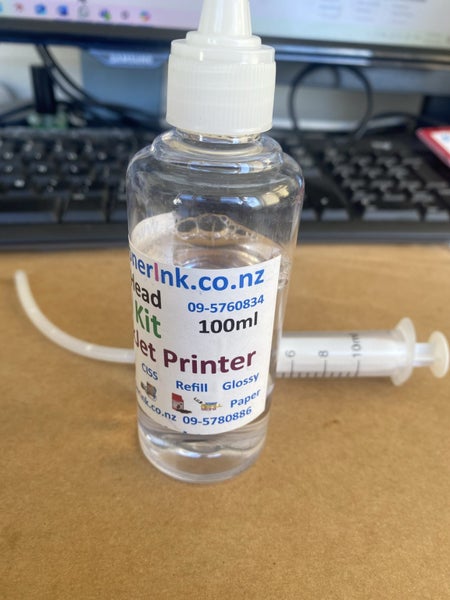 Inkjet printer scanner with spare inks Carousel 10