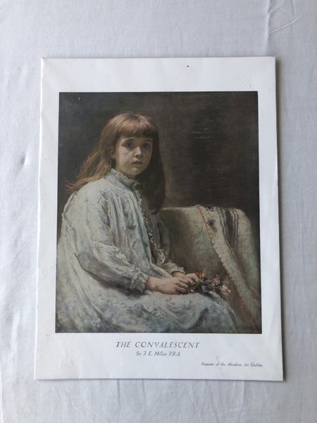 Vintage Print The Convalescent by Sir John Everett Millais Carousel 2