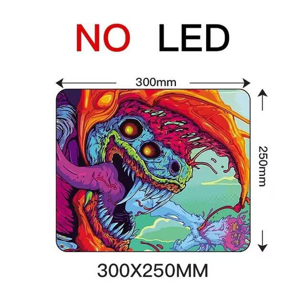 Sovawin Gaming Mouse Pad RGB Backlight Mat 900x400 Gamer XXL Computer Mousepad Carousel 1