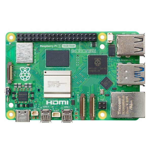 Raspberry Pi 5 16GB LPDDR4 2.4GHz Quad-Core ARM Cortex-A76 - Dual 4K Displays - Carousel 2