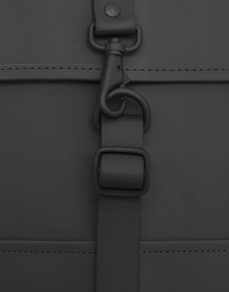 **RAINS BLACK BACKPACK - LARGE**63617320242945112