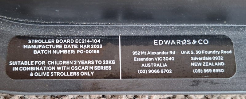 Edwards and Co Stoller board Carousel 3