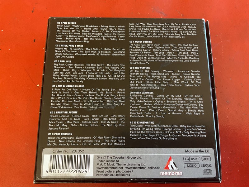 Folk Songs (10 CD Collection) Carousel 3