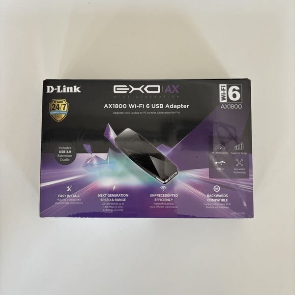 D-Link Wi-Fi 6 USB Adapter | Brand New | Free Shipping Carousel 1