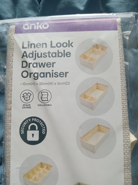 Adjustable drawer organiser from Kmart Carousel 1