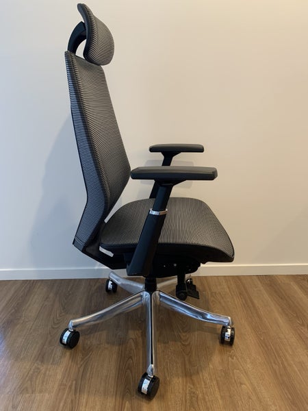Deskbird Ergonomic Elite Full Mesh Office Chair - Black (Suits 166cm-184cm) Carousel 2