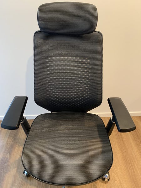 Deskbird Ergonomic Elite Full Mesh Office Chair - Black (Suits 166cm-184cm) Carousel 4