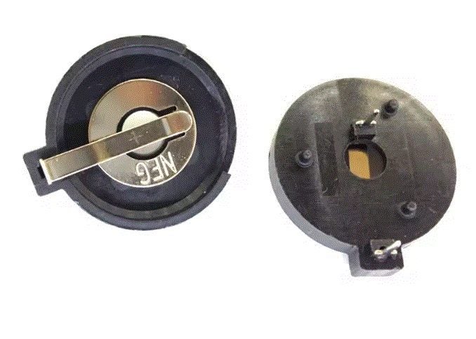 CR2430 Battery Holder Socket Case BS-2430 DIP BS-2430-2 Button Cell Coin Black Carousel 1