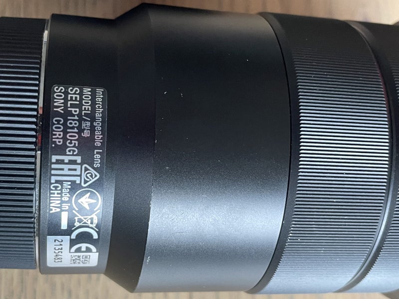 Sony 18-105mm Aspc E mount lens63617140843521112