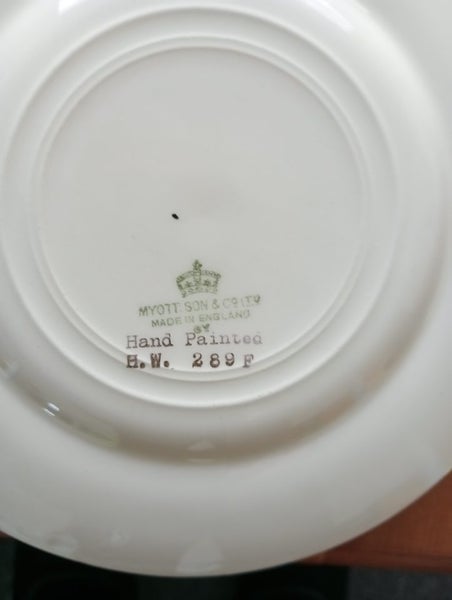 Myott Son & Co. Ltd. Hand Painted Set Carousel 4