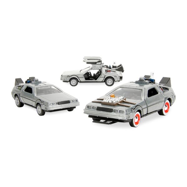 Back to the Future - DeLorean 1:32 Scale 3-Pack Carousel 2