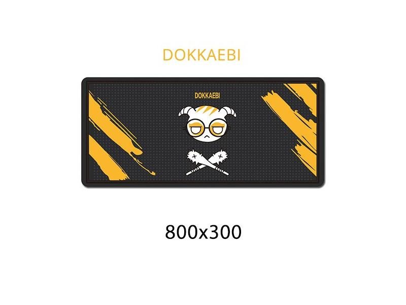 Cute Rainbow Six Siege 80x30cm Rubber Mousepad For Computer Laptop Carousel 1