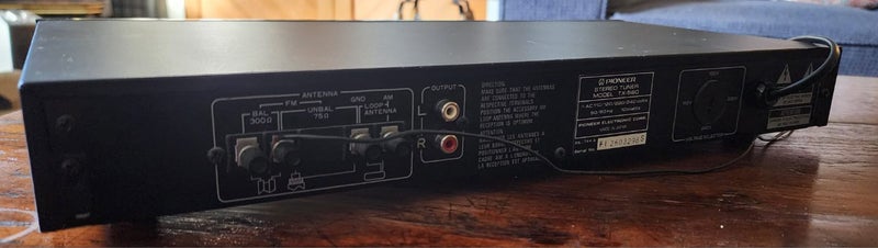 Pioneer stereo tuner Carousel 2