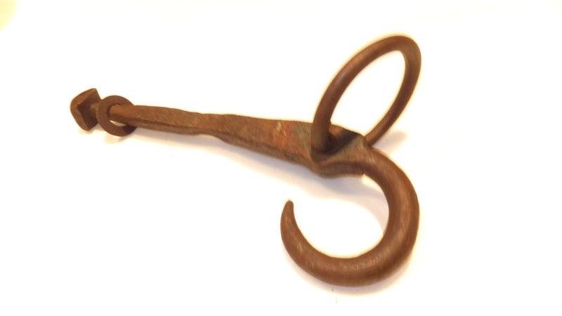 Vintage Steel Lifting Hook Carousel 1