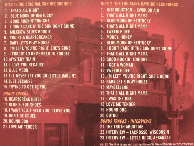 Elvis Presley: The Original Sun Hits - CD Carousel 2