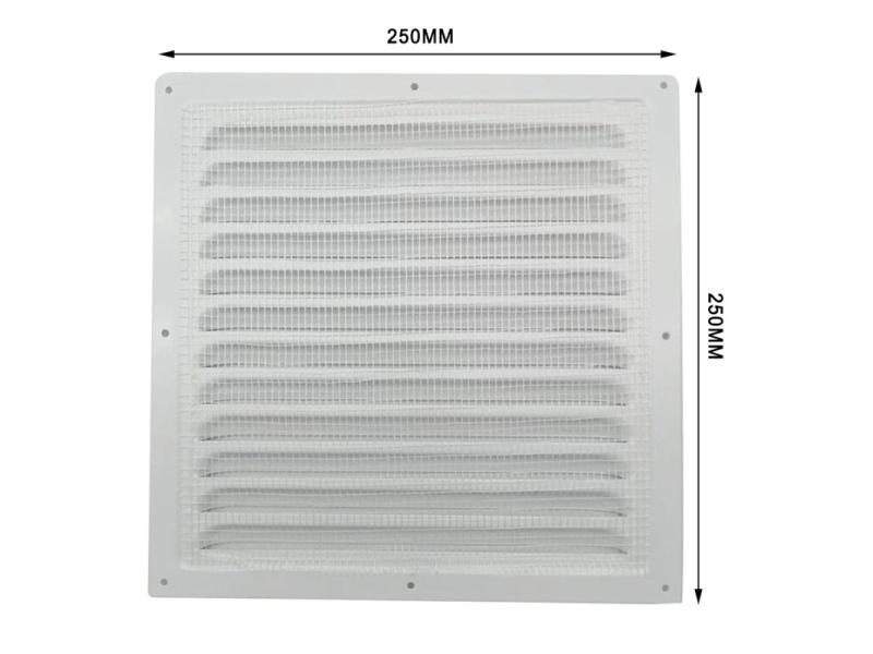 Louver Vent Grille Cover Square Vent Insect Screen Cover Air Vent Ventilator Carousel 1