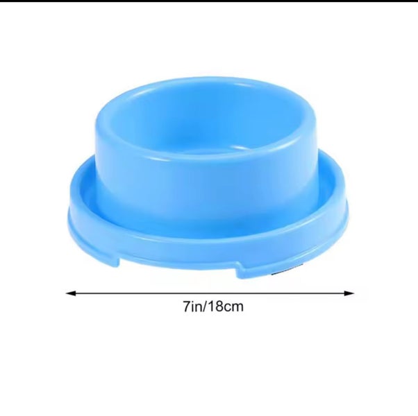 Anti-Ant Pet Food Bowl – Durable Plastic Spill-Proof – Green Carousel 6
