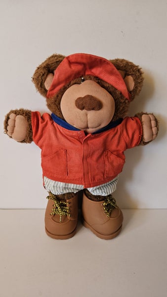 Vintage 80s Cute FURSKINS SPITBALL Bear Carousel 1