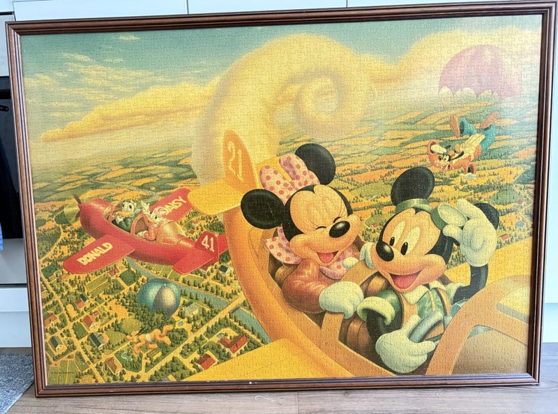 Mickey Mouse puzzles with frame Carousel 1
