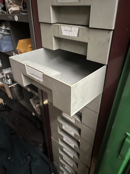 Europlan Metal 20 Drawer Storage unit. Carousel 2