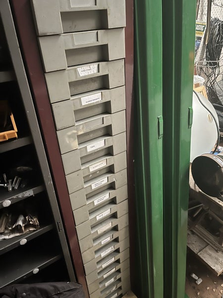 Europlan Metal 20 Drawer Storage unit. Carousel 1