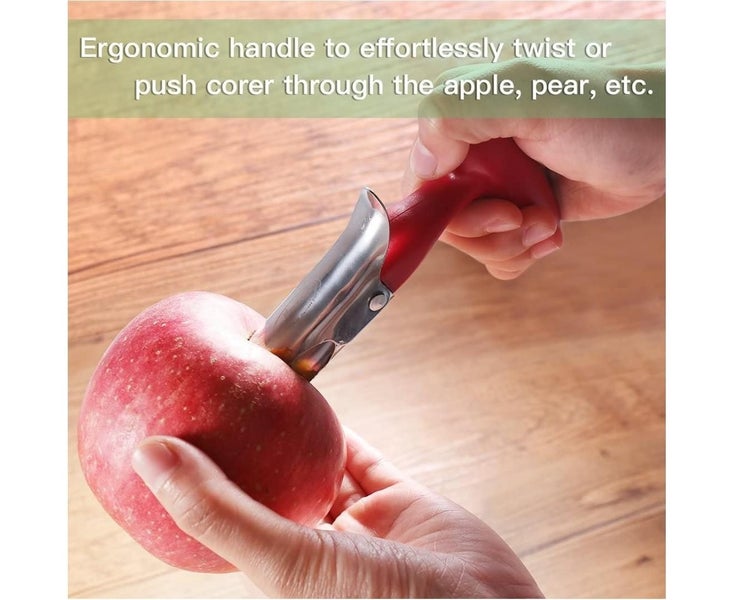 Apple corer, corer remover, stainless steel apple or pear core remover tool f Carousel 7