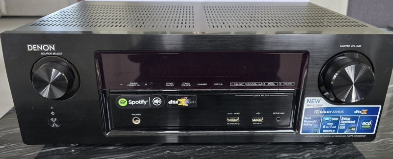 Denon AVR-X1200W Integrated network AV receiver. Carousel 1