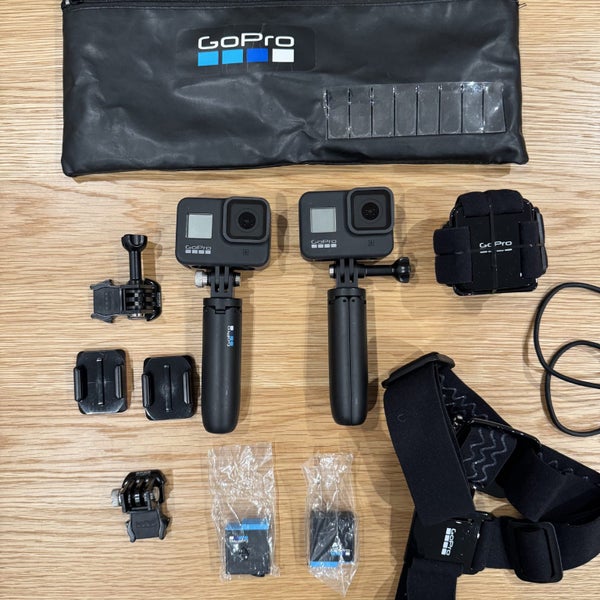 2 x GoPro HERO8 Black with accessories - great condition Carousel 1