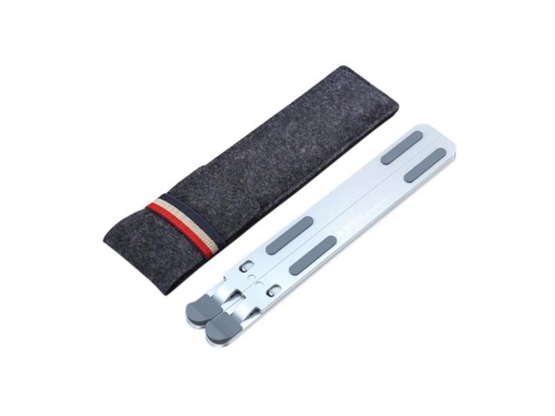 Aluminum Alloy Adjustable Laptop Stand Folding Portable For Notebook MacBook Carousel 1