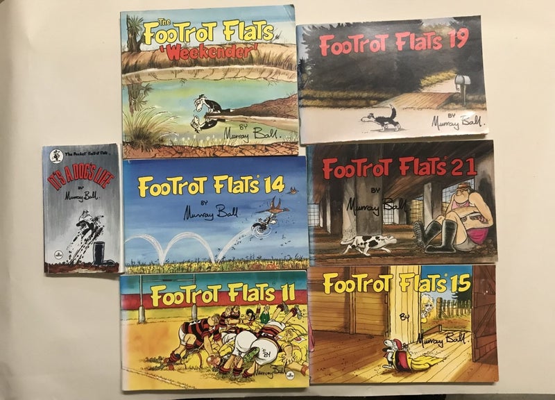Footrot Flats books x 7 Carousel 1