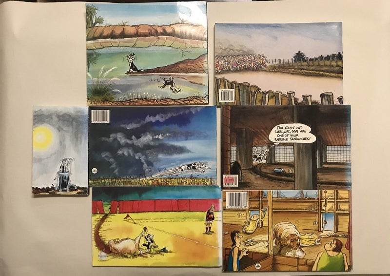 Footrot Flats books x 7 Carousel 2