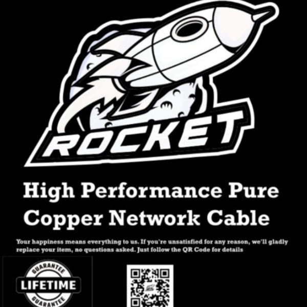 Rocket Patch Cable 1M Blue Carousel 3