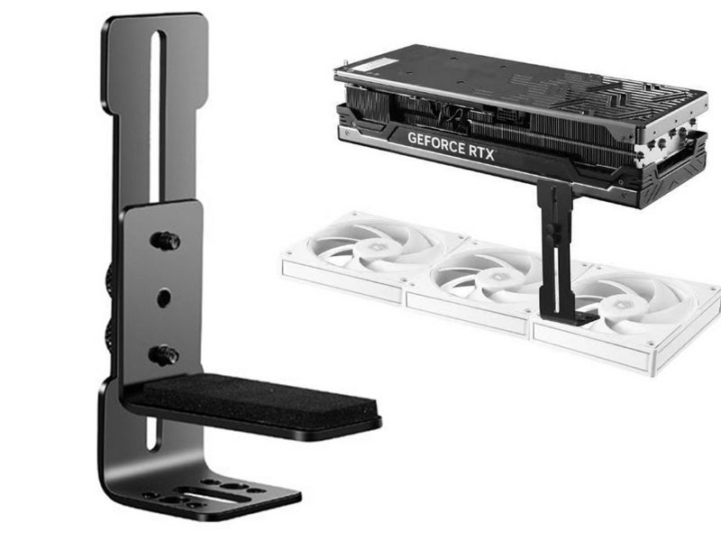 Universal Support Bracket Heavy Duty Graphics Card Holder for PC Cases Carousel 1