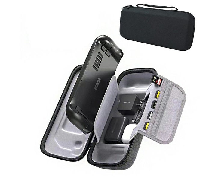 For Steam Deck Handheld Storage Bag Multi Functional Bracket EVA Game Console Carousel 1