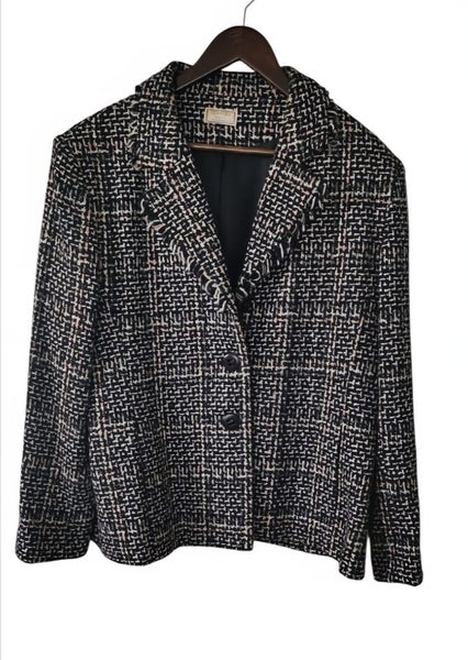Wool Blend Tweed Jacket Carousel 1