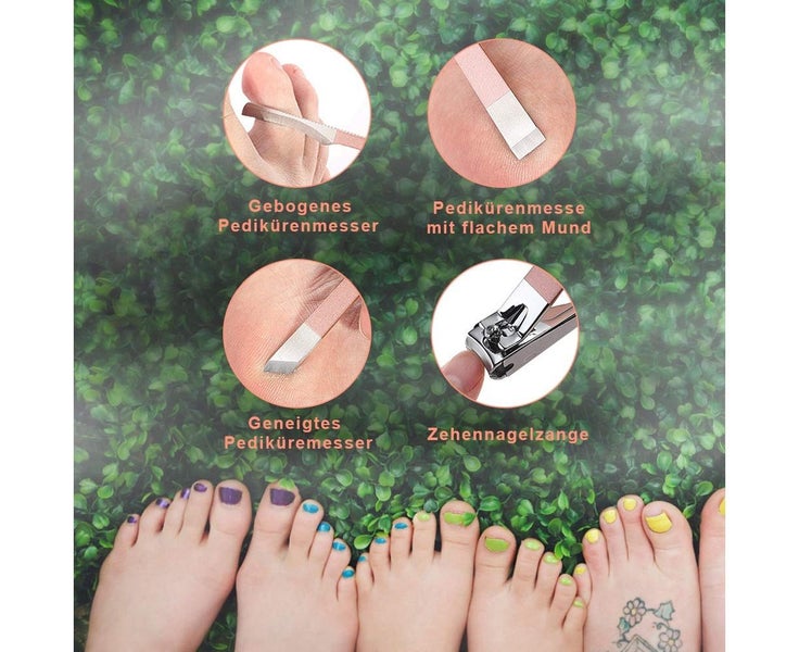 Manicure Set, Pedicure Set, 15 Piece Nail Clipper Set, Nail Care, Nail Clippe Carousel 5