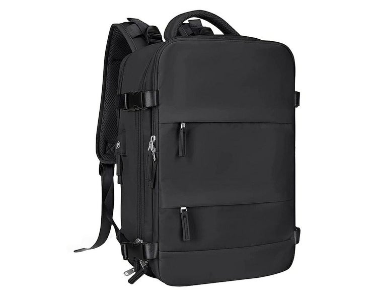 Large Travel Backpack Hiking Backpack Outdoor Gym Bag Mommy Bag-black Carousel 8
