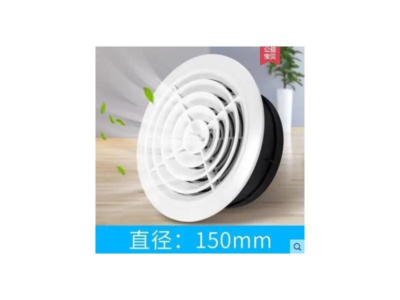 Adjustable Air Ventilation Cover Round Ducting Ceiling Wall Hole Abs Air Vent Carousel 1