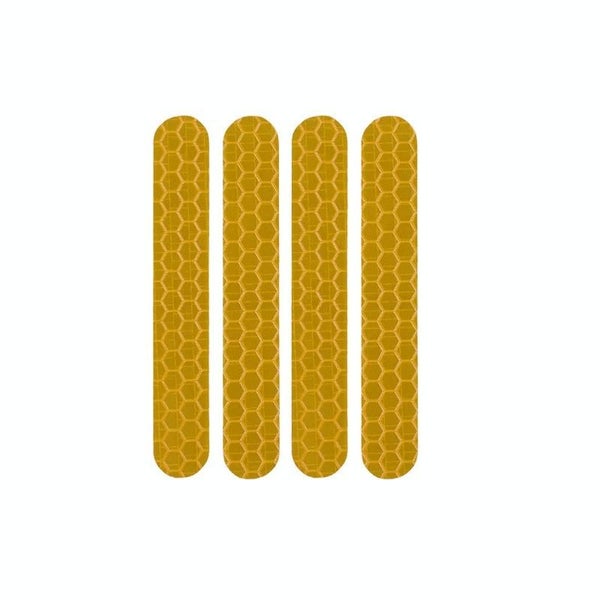 Scooter Mudguard Reflective Stickers For Ninebot Max G30 Yellow Accessories Par Carousel 2