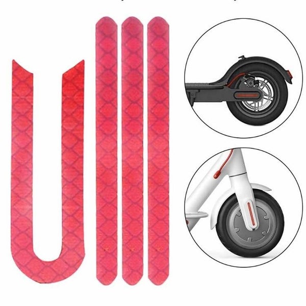 Reflective Strip For Xiaomi M365 Pro Scooter U Shaped Front And Rear Red Access Carousel 1