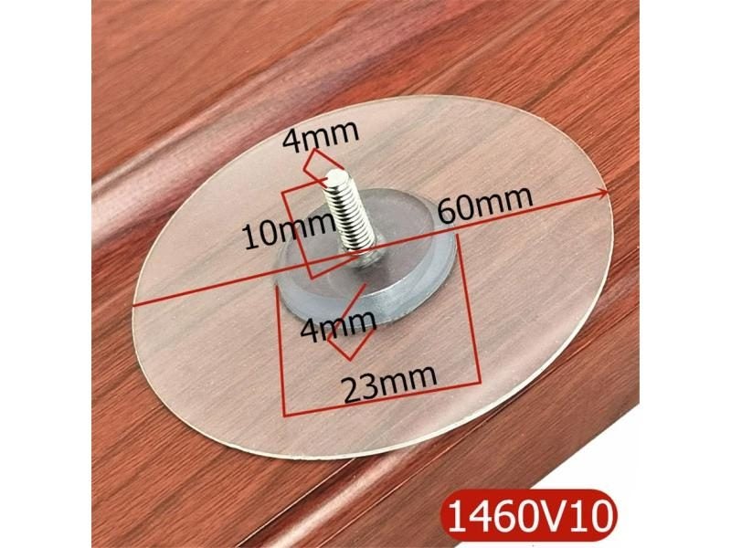 Cupboard Door Pull Suction Cup Silicone Base For Furniture Hardware Carousel 1