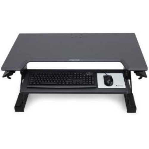 Workfit - Tl, Sit - Stand Desktop Workstation (Black) Carousel 1