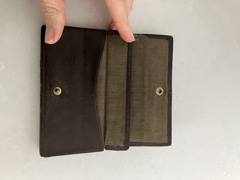 Antique leather purse/wallet c.1920s63832025176962114