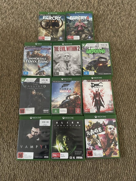 XBOX one x 11 game bundle Carousel 1