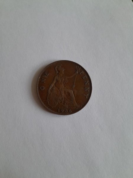 One penny. 1936 King George v . Lot 6 Carousel 1